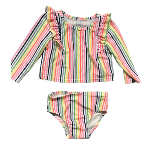Rainbow Swimsuit, 6-12m // Gap