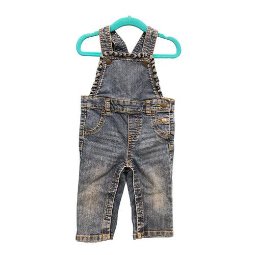 Ruffle Overalls, 6-12m