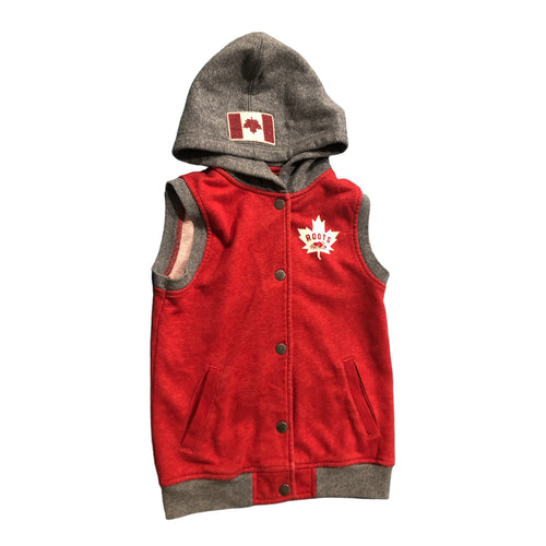Hoodie Vest, 9-10 years // Roots