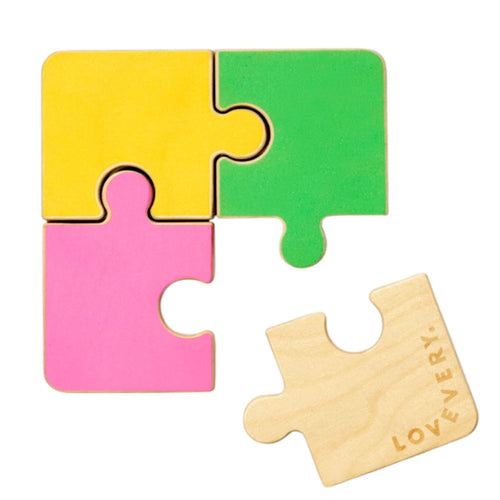 Chunky Wooden Jigsaw Puzzle, 22m+ // Lovevery