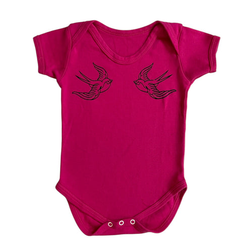 Swallows Bodysuit, 6-12m