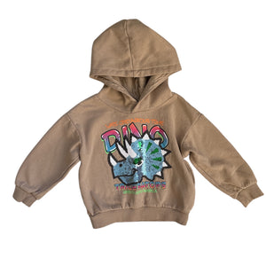 Sequin Triceratops Hoodie, 2-3 years // H&M