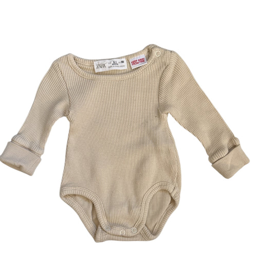 Waffle Bodysuit, 0-1m // Zara