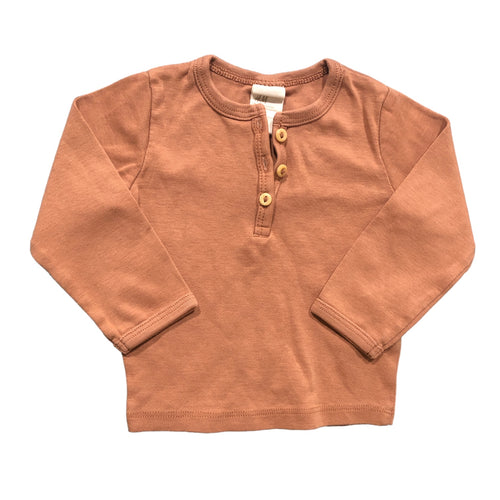 Organic Henley, 4-6m // H&M