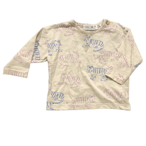 Long Sleeve Tee, 3-6m // Zara