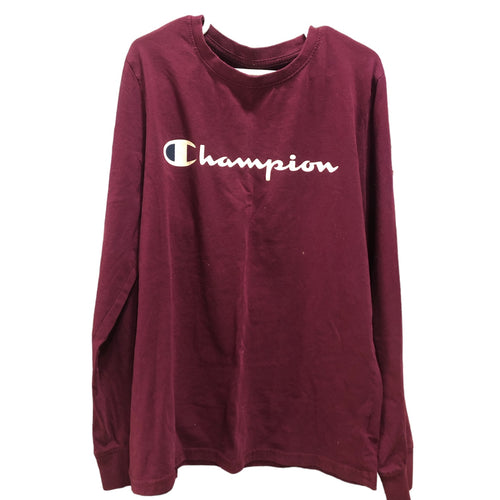 Long Sleeve Tee, LG // Champion