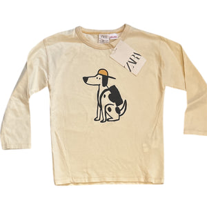 NEW Long Sleeve Tee, 4-5 years // Zara