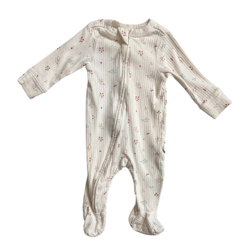 Ribbed Sleeper, 0-3m // Rabbit + Bear