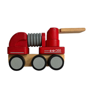 Wooden Fire Truck // Plan Toys