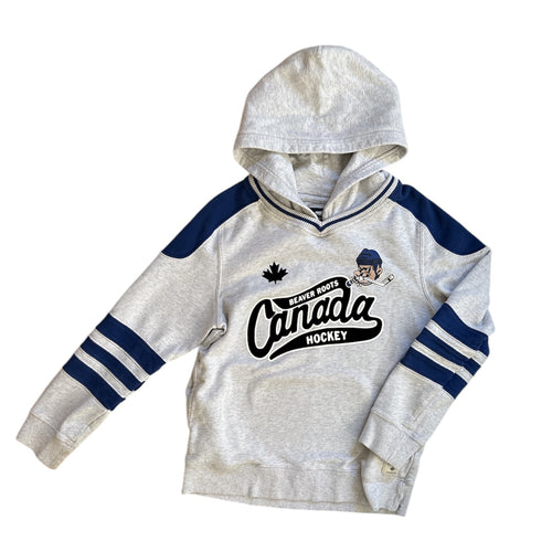 Pullover Hockey Hoodie, 9-10 years // Roots