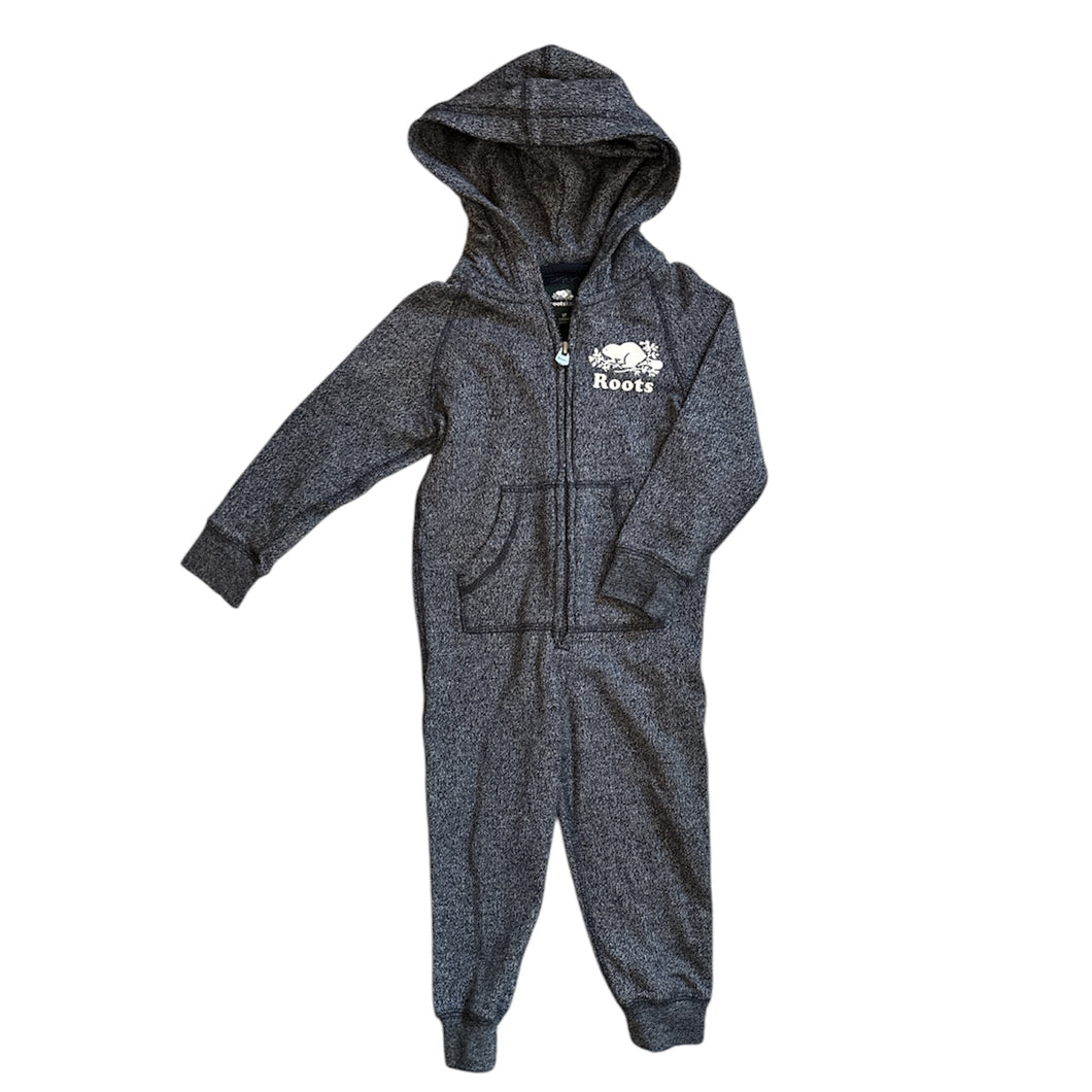 Hooded Romper, 3T // Roots