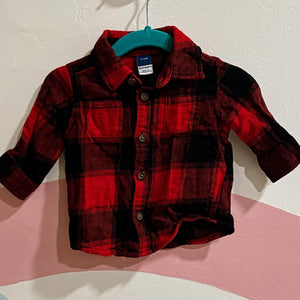 Flannel Shirt, 0-3m