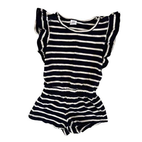 Striped Shorty Romper, 18-24m // Gap