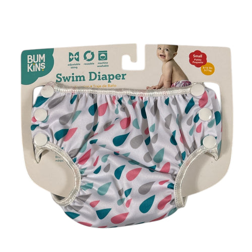 NEW Reusable Swim Diaper, Sm (8-16 lbs.) // Bumkins