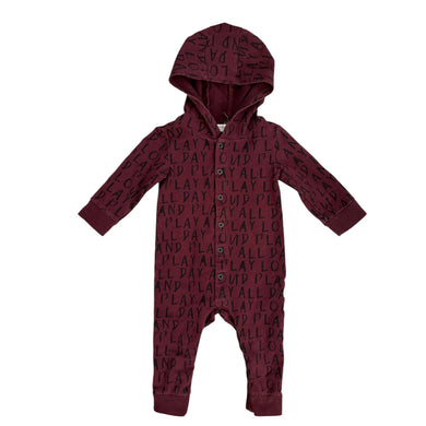 Hooded Romper, 12m // Miles the Label