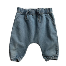 Load image into Gallery viewer, Chambray Pants, 2-4m // H&amp;M
