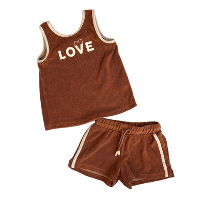 Terry Shorts Set, 12-18m // Zara