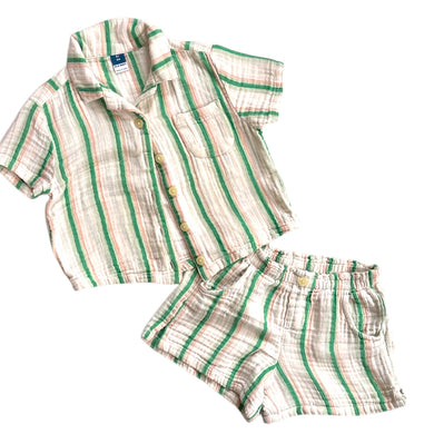 Muslin Shorts Set, 4T // Old Navy