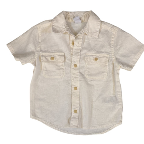 Linen Blend Shirt, 2T // Old Navy