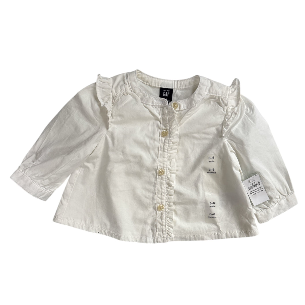 NEW Blouse, 3-6m // Gap