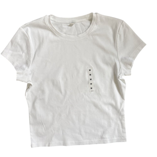 NEW Fitted Tee, Adult Med // Uniqlo