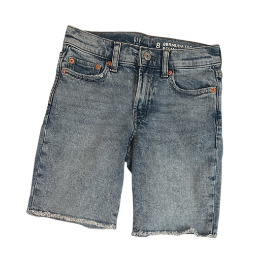 Bermuda High Rise Denim Shorts, 8 years // Gap
