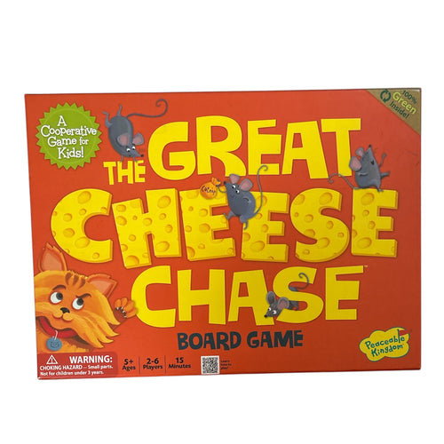 The Great Cheese Chase Board Game, 5+ // Peaceable Kingdom