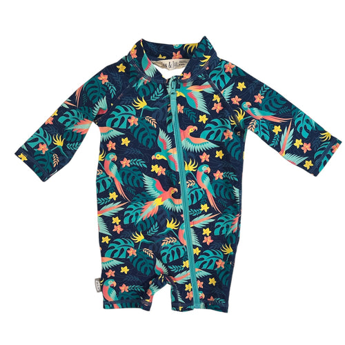 Rash Guard Swimsuit, 6-12m // Jan & Jul