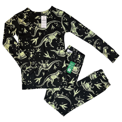 NEW Organic Cotton Glow-in-the-Dark Pajamas, 5T // Gap