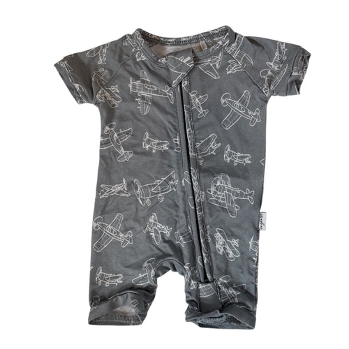 Bamboo Shorty Sleeper, nb // Pip & Phee
