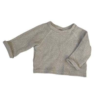 Lightweight Waffle Sweater, 9-12m // Zara