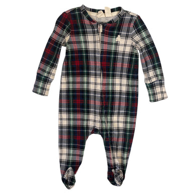 Plaid Sleeper, 0-3m // Gap