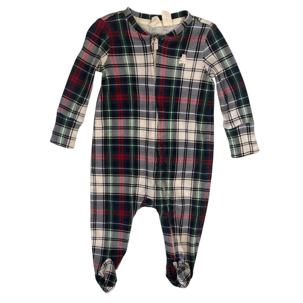 Plaid Sleeper, 0-3m // Gap