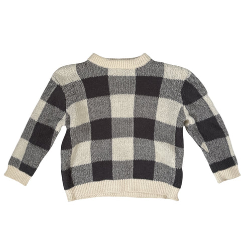 Plaid Sweater, 2-3 years // Zara