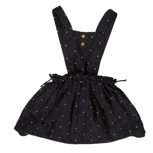Pinafore with removable bib, 3-4 years // Zara
