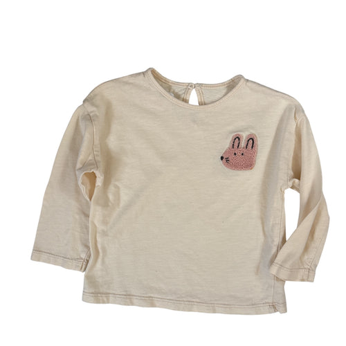 Long Sleeve Tee, 9-12m // Zara