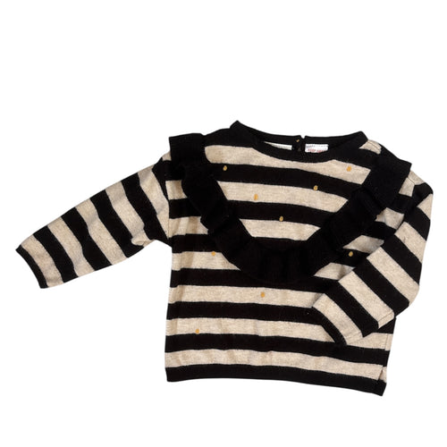 Ruffle Sweater, 6-9m // Zara