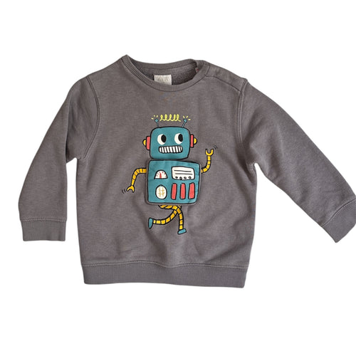 Robot Sweatshirt, 2-3 years // Zara