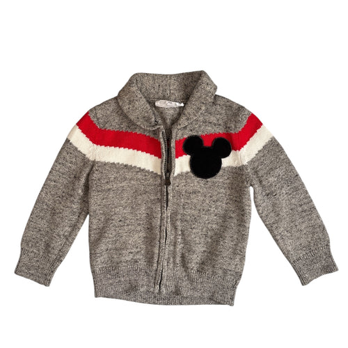 Zip Mickey Sweater, 18-24m // Gap
