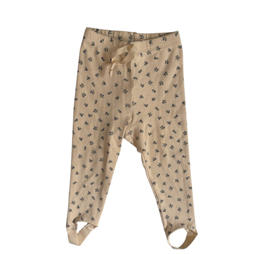 Ribbed Stirrup Leggings, 18m // Zara