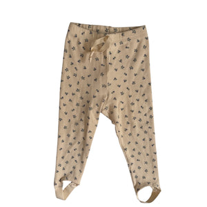 Ribbed Stirrup Leggings, 18m // Zara