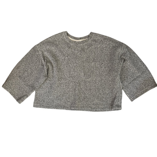 NEW French Terry Cropped Sweater, 11-12 years // Zara