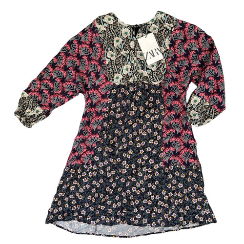 NEW Mixed Florals Dress, 9 Years // Zara