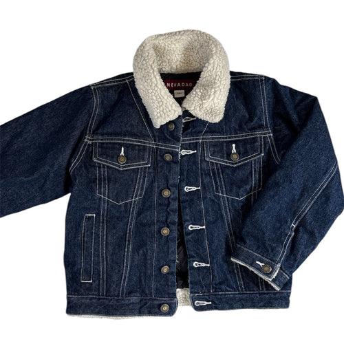Quilted Denim Jacket, 6X // Nevada