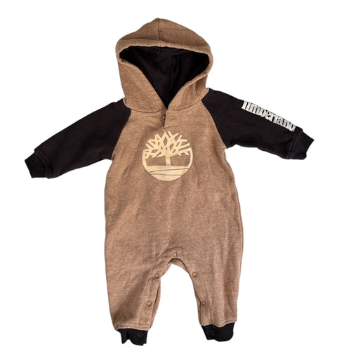 Hooded Romper, 6-9m // Timberland