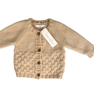 NEW Cardigan, 0-3m // Stitch & Bean