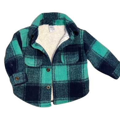 Plaid Shacket, 9m // Carter’s