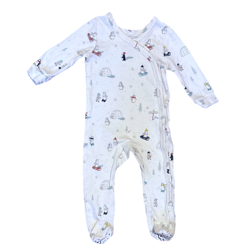 Penguins Sleeper, 0-3m // Pehr for Indigo