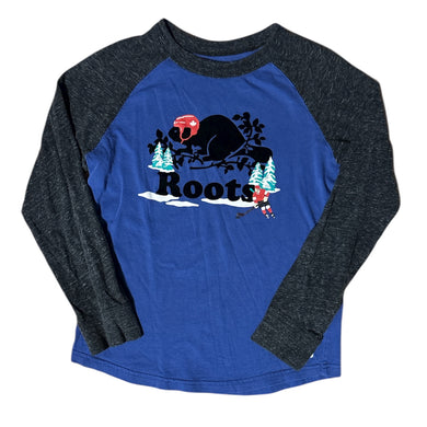 Long Sleeve Tee, 7-8 years // Roots