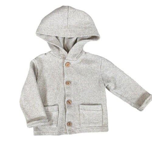 Hooded Cardigan, 9-12m // Zara